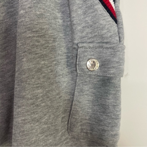 [Tommy Hilfiger] Women's Blue, Red, White & Gray 90s Vintage Knit Lounge Shorts - Picture 4 of 8